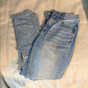American Eagle Light Blue Distressed Jeans